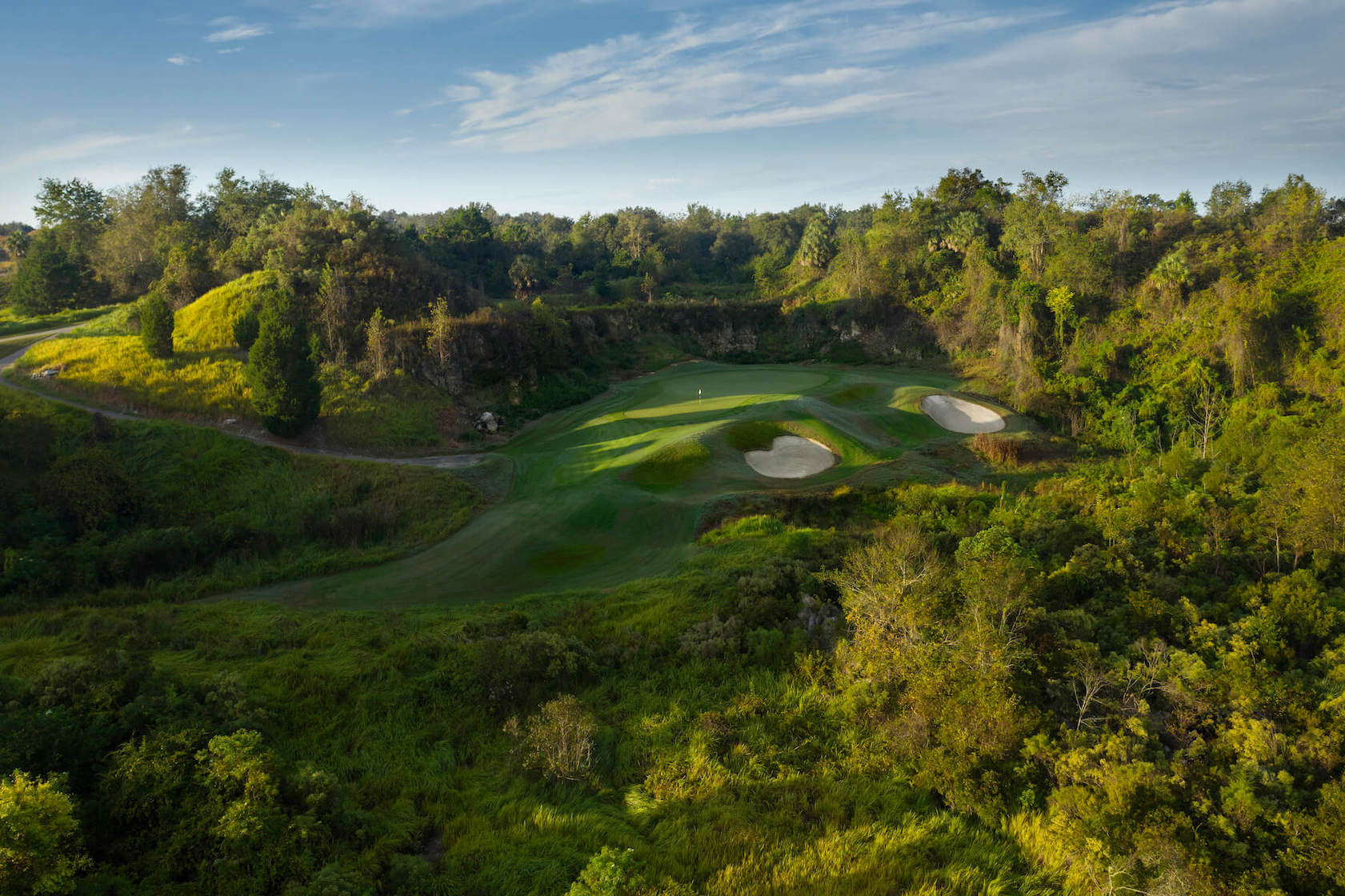 The Quarry Golf Course is the private course in central Florida